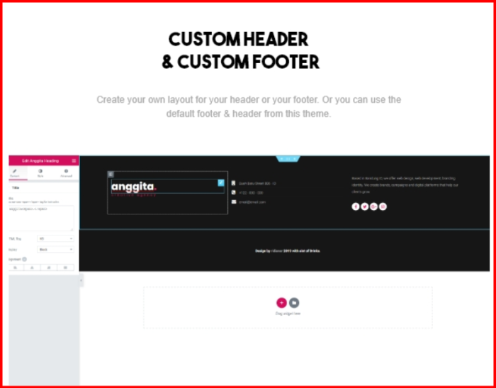 Custom Header