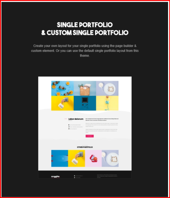 single portfolio