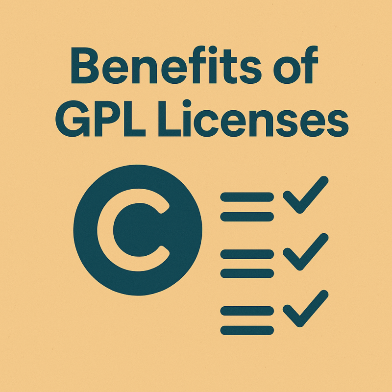 Benefits of GPL Licence